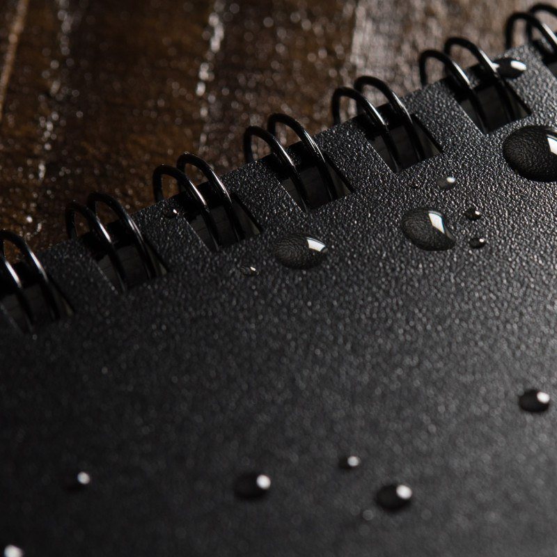 Rite In The Rain Waterproof Side-Spiral Notebook 773 - Black