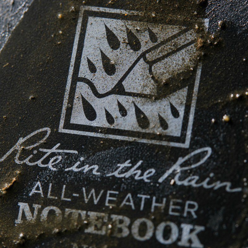 Rite In The Rain Waterproof Tactical Memo Book 754 3.5" x 5" - Black