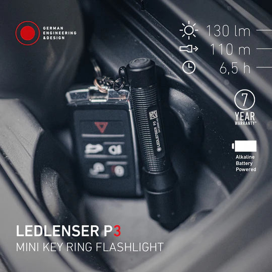 Ledlenser P3 Keyring LED Compact Torch