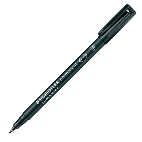 Staedtler Lumocolor Marker Pen Permanent Fine - Black