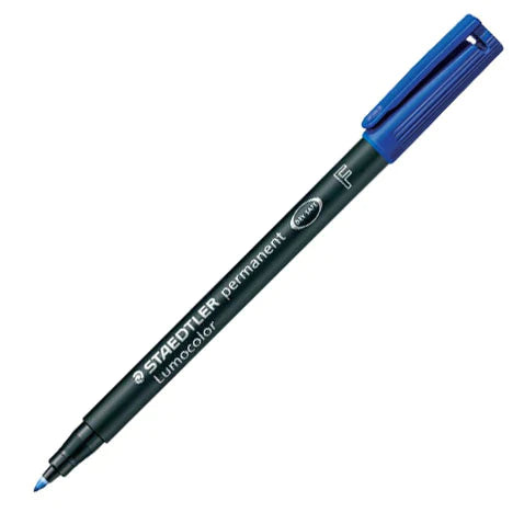 Staedtler Lumocolor Marker Pen Permanent Fine - Blue