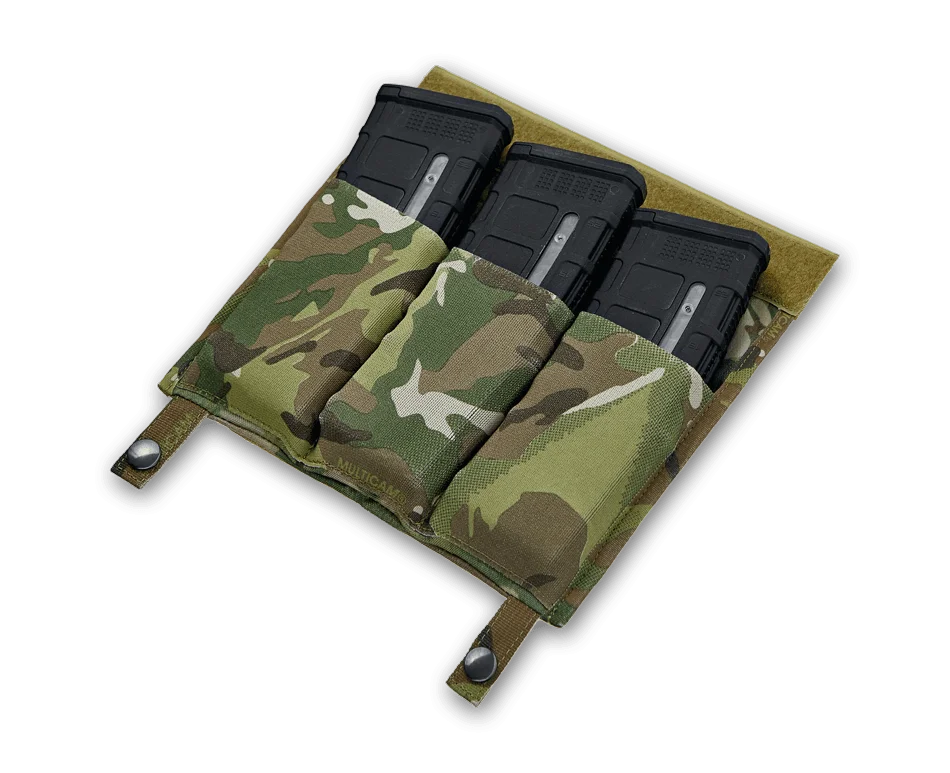 Gingers Tactical Gear Elastic Triple 5.56/M4 magazine pouch