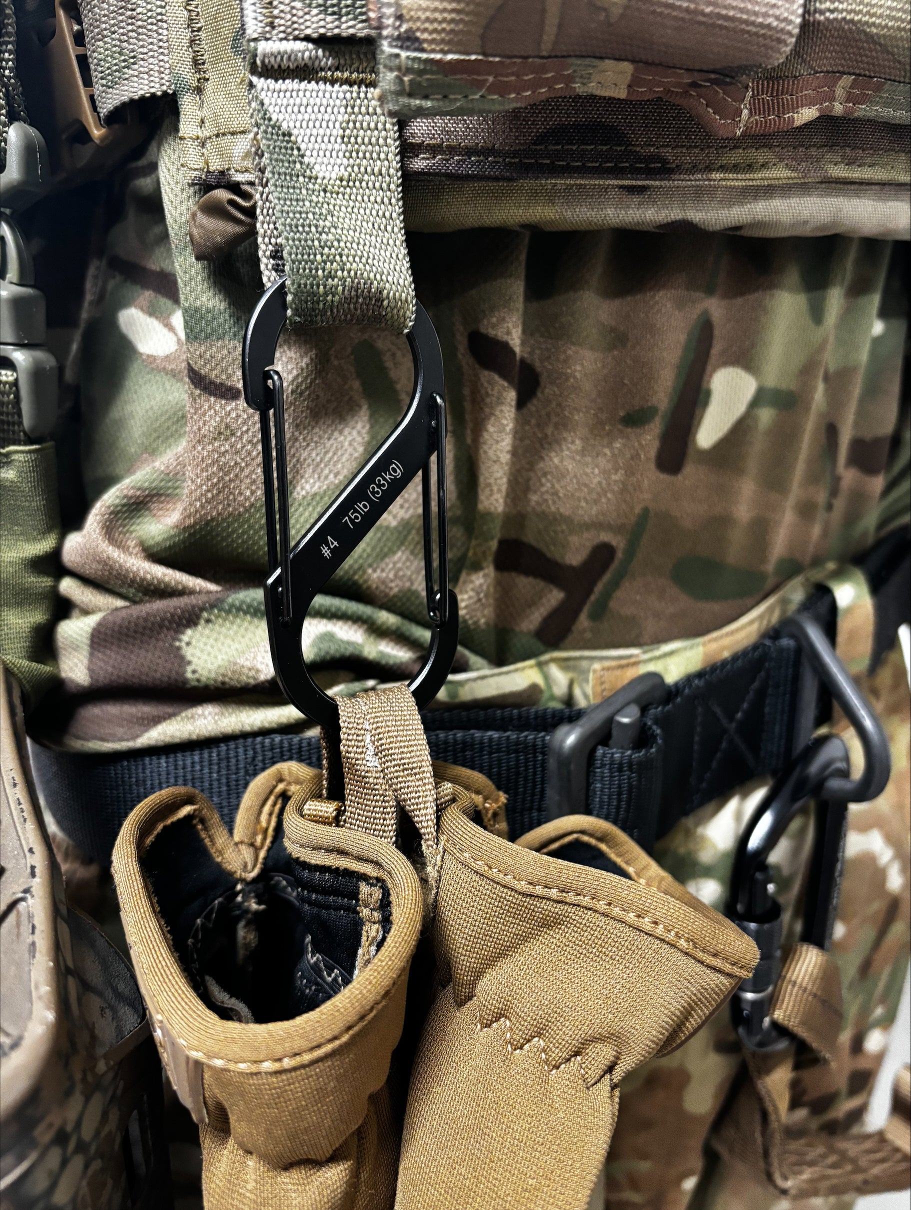 S-Biner® Dual Carabiner Stainless Steel - (Size 4)