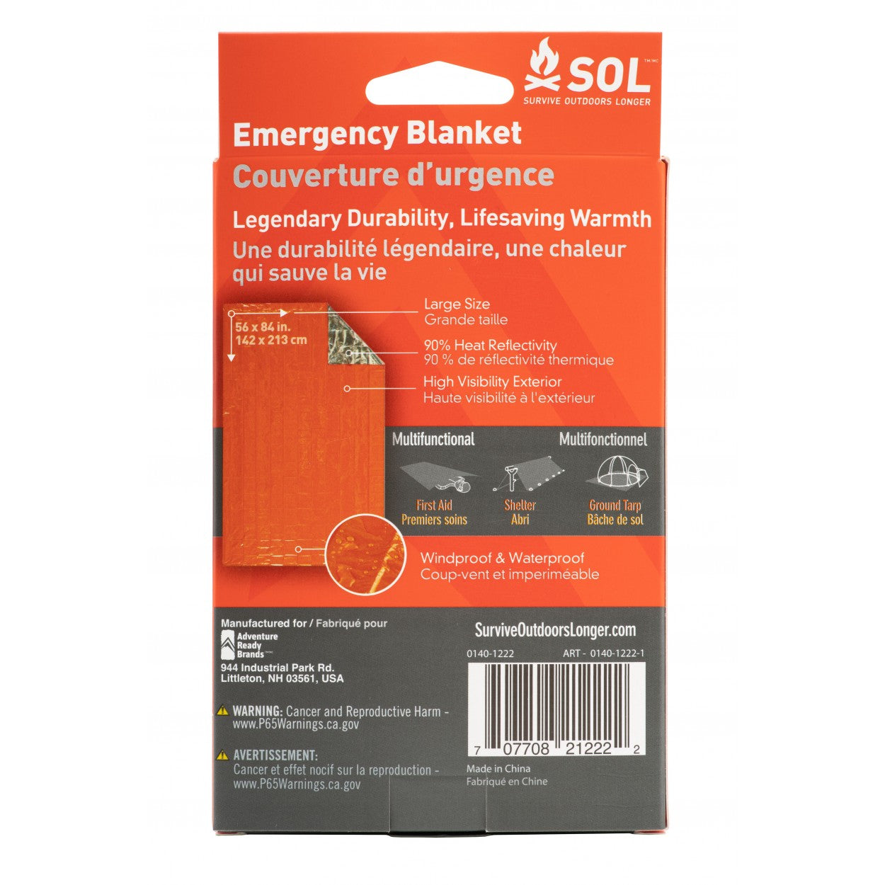 SOL Emergency Blanket