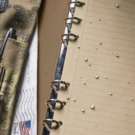 Rite In The Rain Waterproof Field Ring Binder - 1/2" Capacity - 9200T Coyote Tan