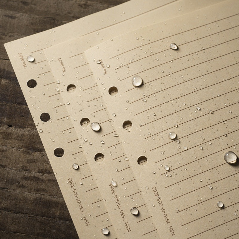 Rite In The Rain Waterproof Loose Leaf TAMS Paper 982T - Tan