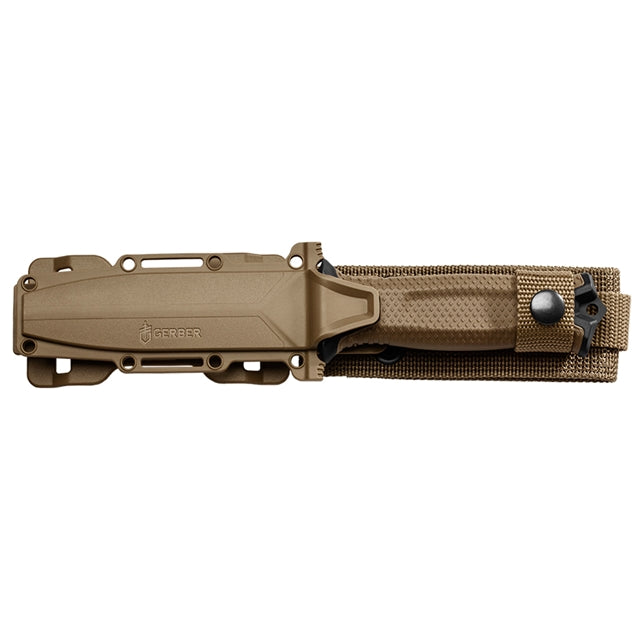 Gerber Strongarm Coyote Tan Straight Edge