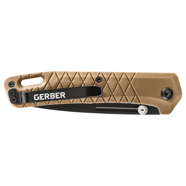 Gerber Zilch Coyote Tan Straight Edge