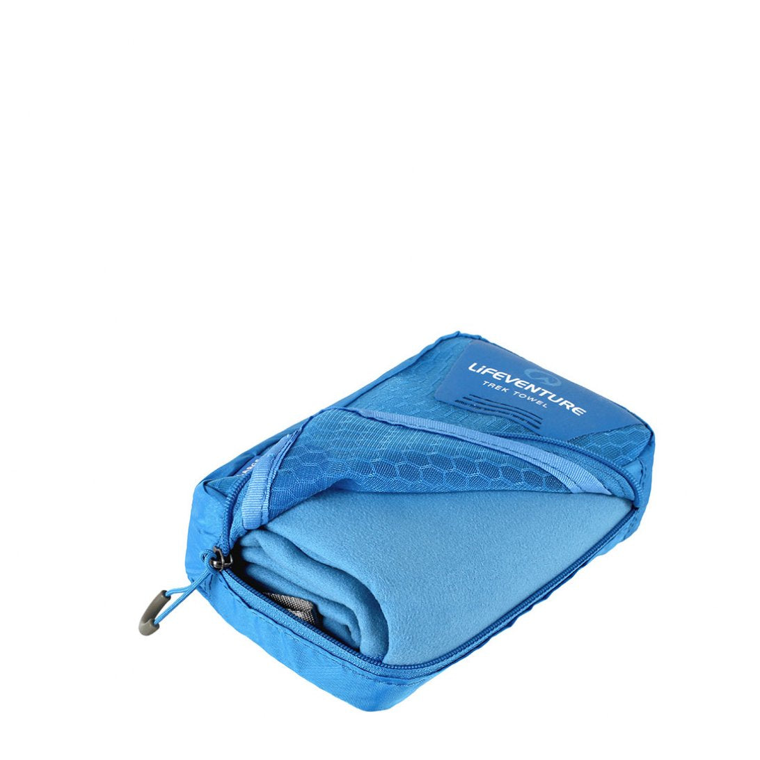 Lifeventure SoftFibre Travel Towel Blue Large