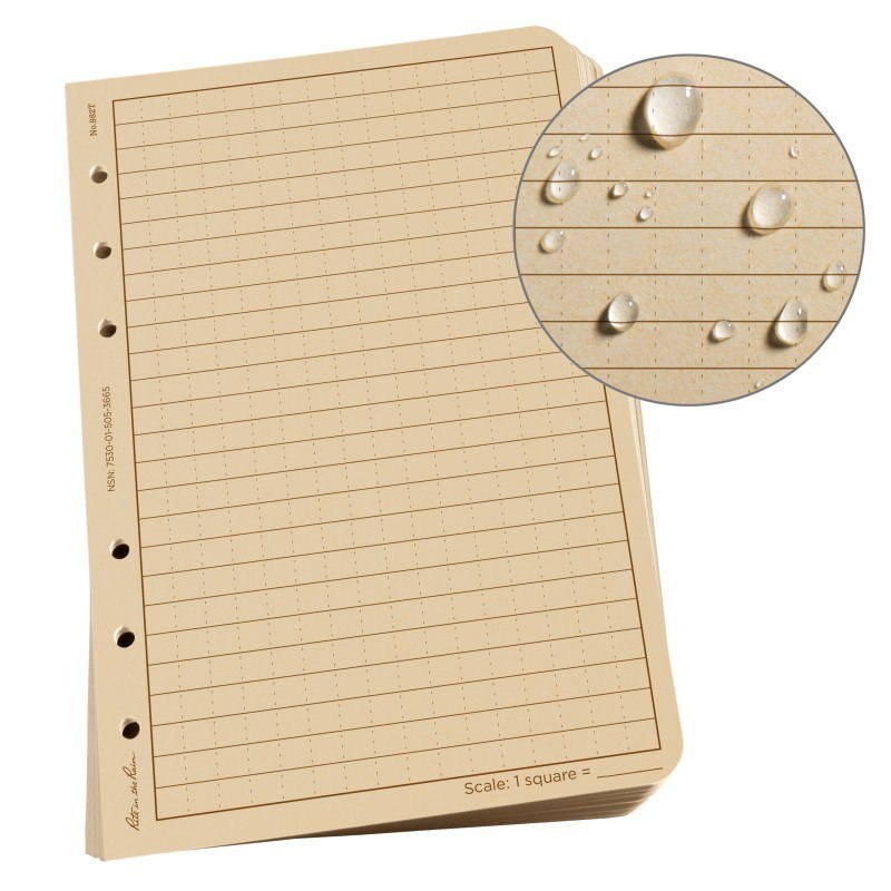 Rite In The Rain Waterproof Loose Leaf TAMS Paper 982T - Tan