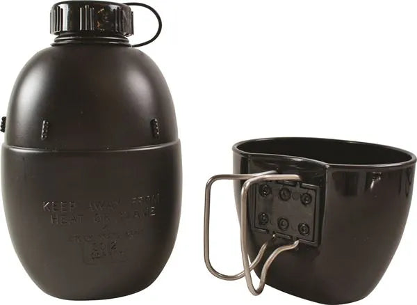 Water Bottle and Mug