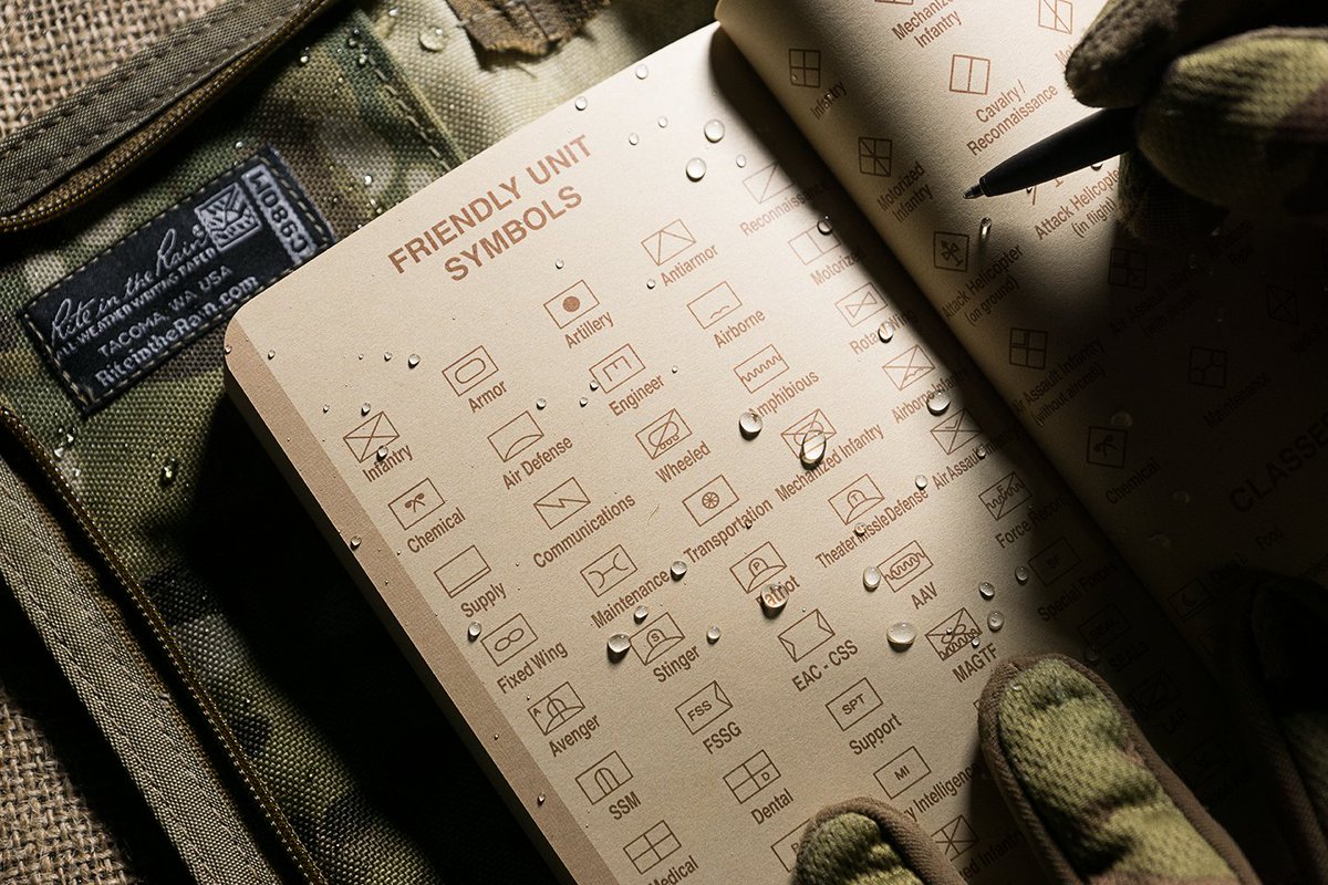 Rite In The Rain Multicam Cordura Bound Book Cover - C980M