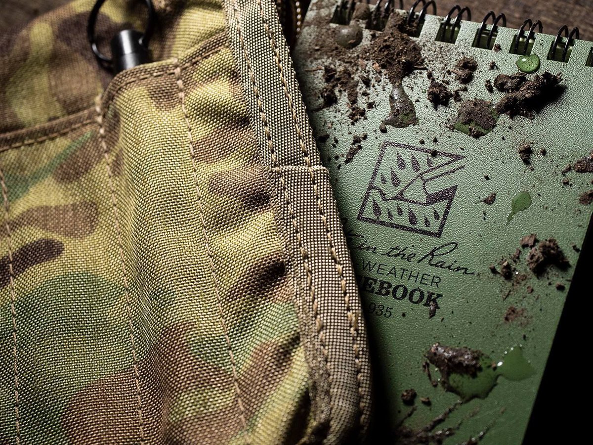 Rite In The Rain Multicam Cordura Notebook Cover 3" x 5" - C935M