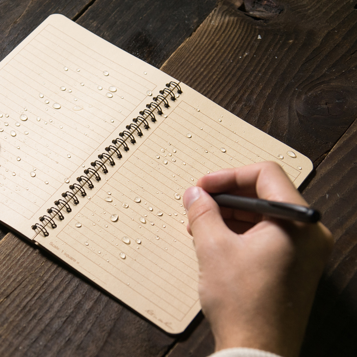 Rite In The Rain Waterproof Side-Spiral Notebook 973T - Coyote Tan