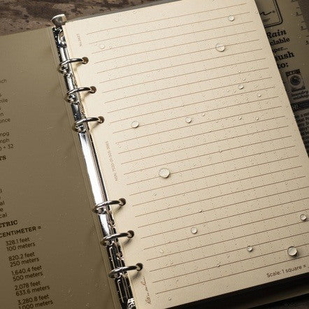 Rite In The Rain Waterproof Field Ring Binder - 1/2" Capacity - 9200T Coyote Tan