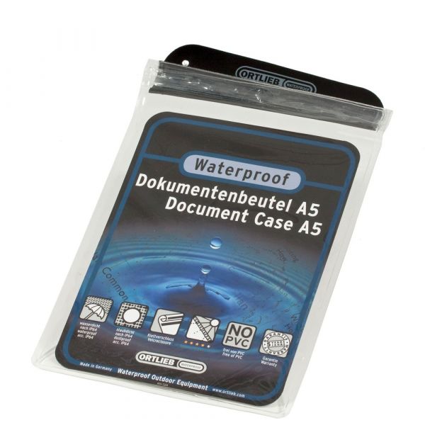 A5 waterproof document case