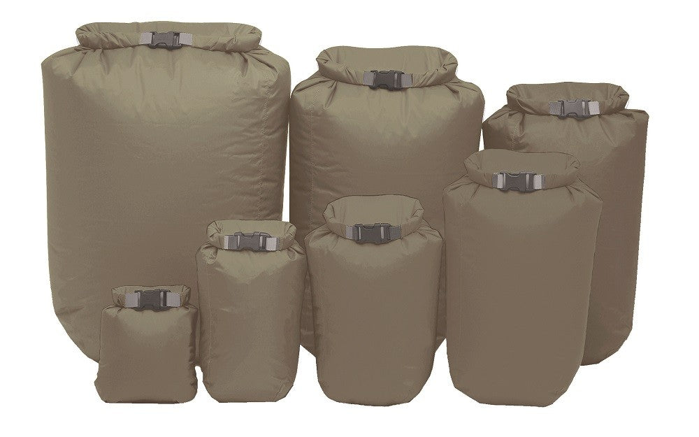 Exped Waterproof Drybag 4 pack (XS,S,M and L) Olive Drab
