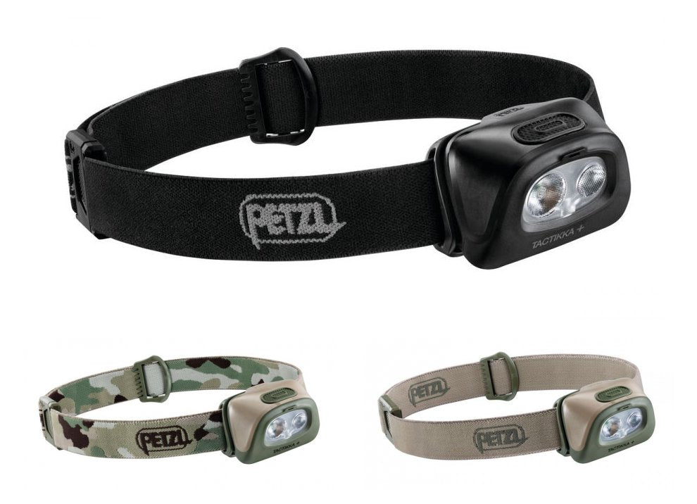 Petzl Tactikka®+ Tactical Head Torch Black