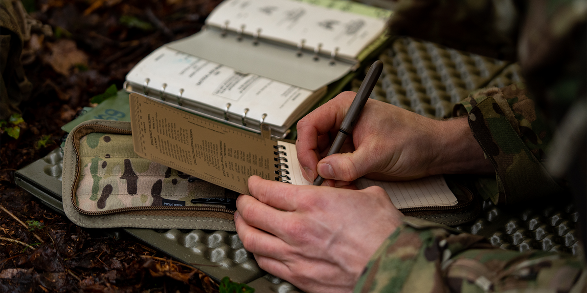 Personalized Notepad Military 5 Essential Military Stationery Items