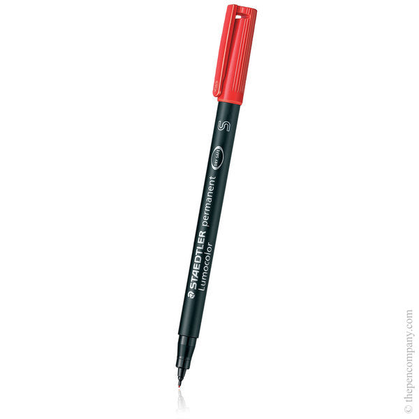 Staedtler Lumocolor Marker Pen Permanent Superfine S Red