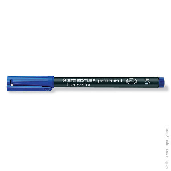 Staedtler Lumocolor Marker Pen Permanent Superfine S Blue