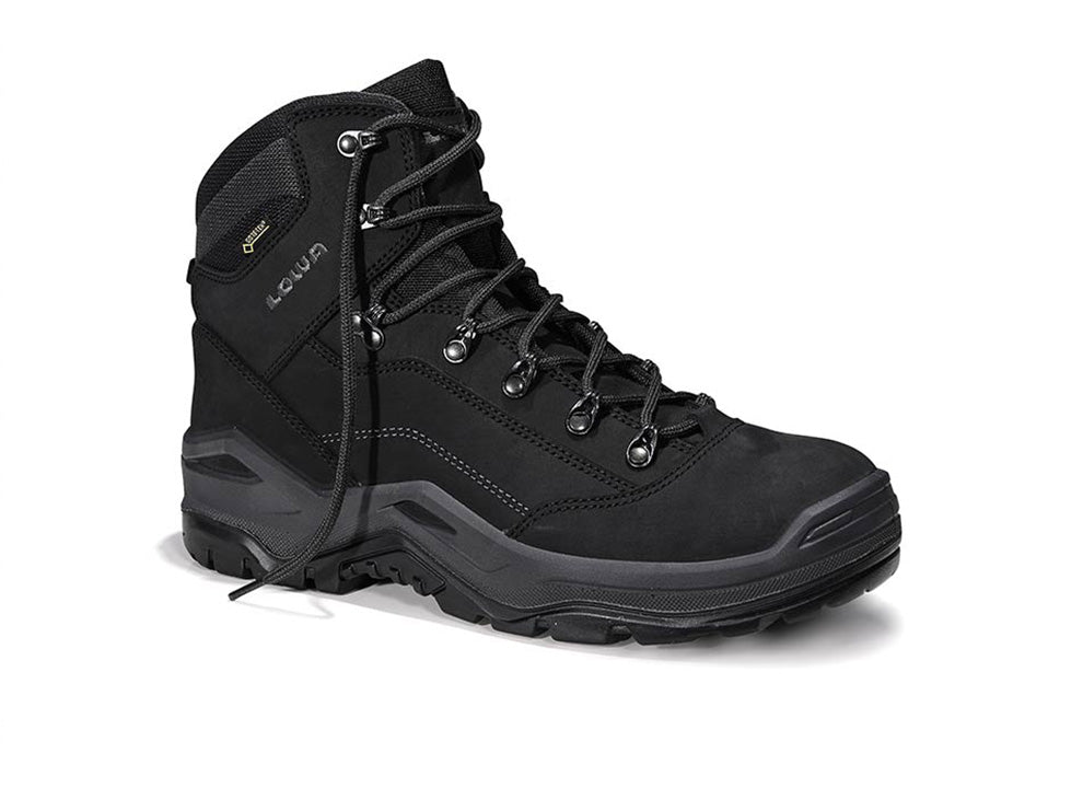 LOWA Renegade Work GORE-TEX® Black Mid S3 CI Safety Boots – Black