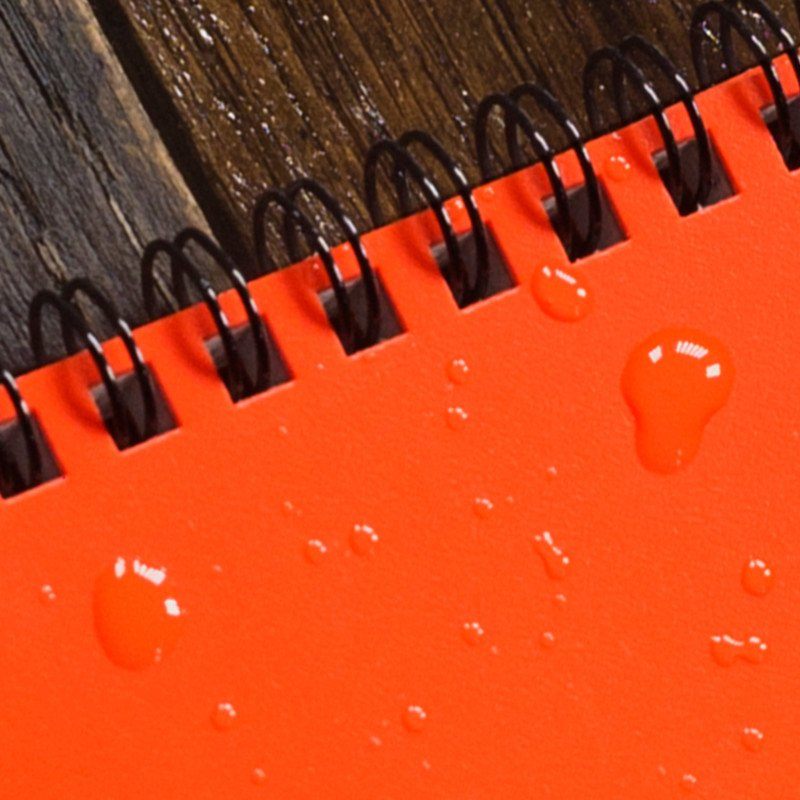 Rite in the Rain Waterproof Notebook OR46 4" x 6" - Orange