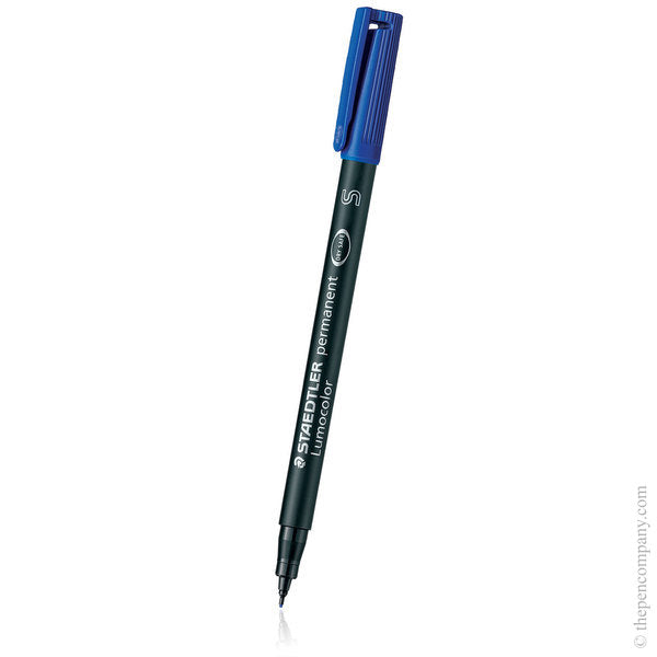 Staedtler Lumocolor Marker Pen Permanent Superfine S Blue