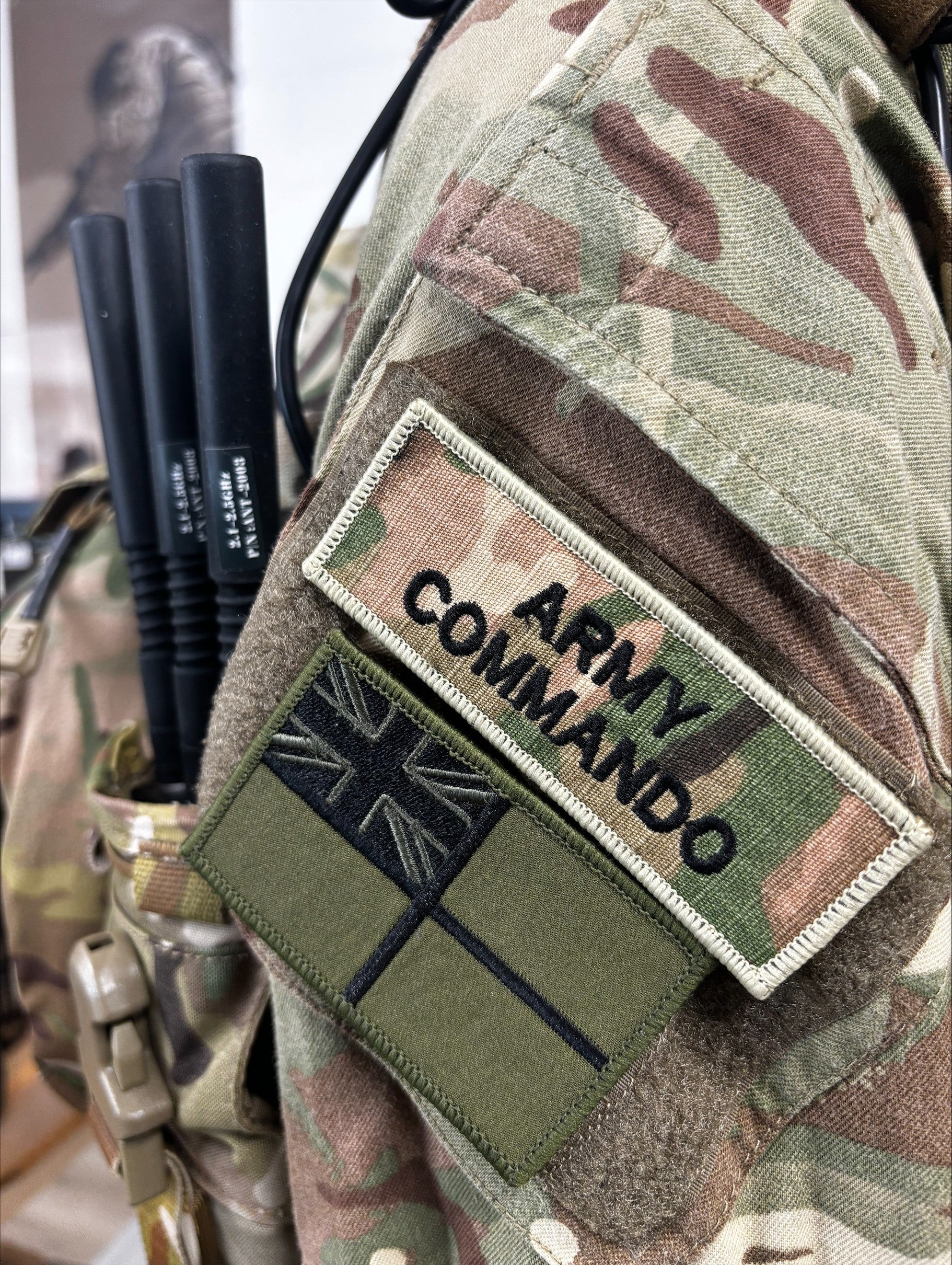 Army Commando Shoulder Flash MTP (PAIR)