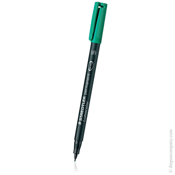 Staedtler Lumocolor Marker Pen Permanent Superfine S Green