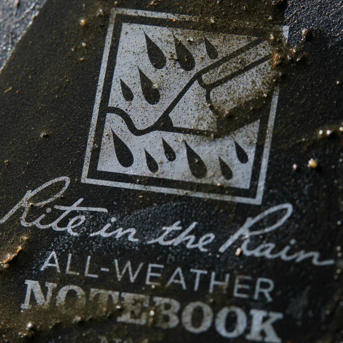 Rite in the Rain Waterproof All Weather Universal Notebook 771FX - Black (3 pack)