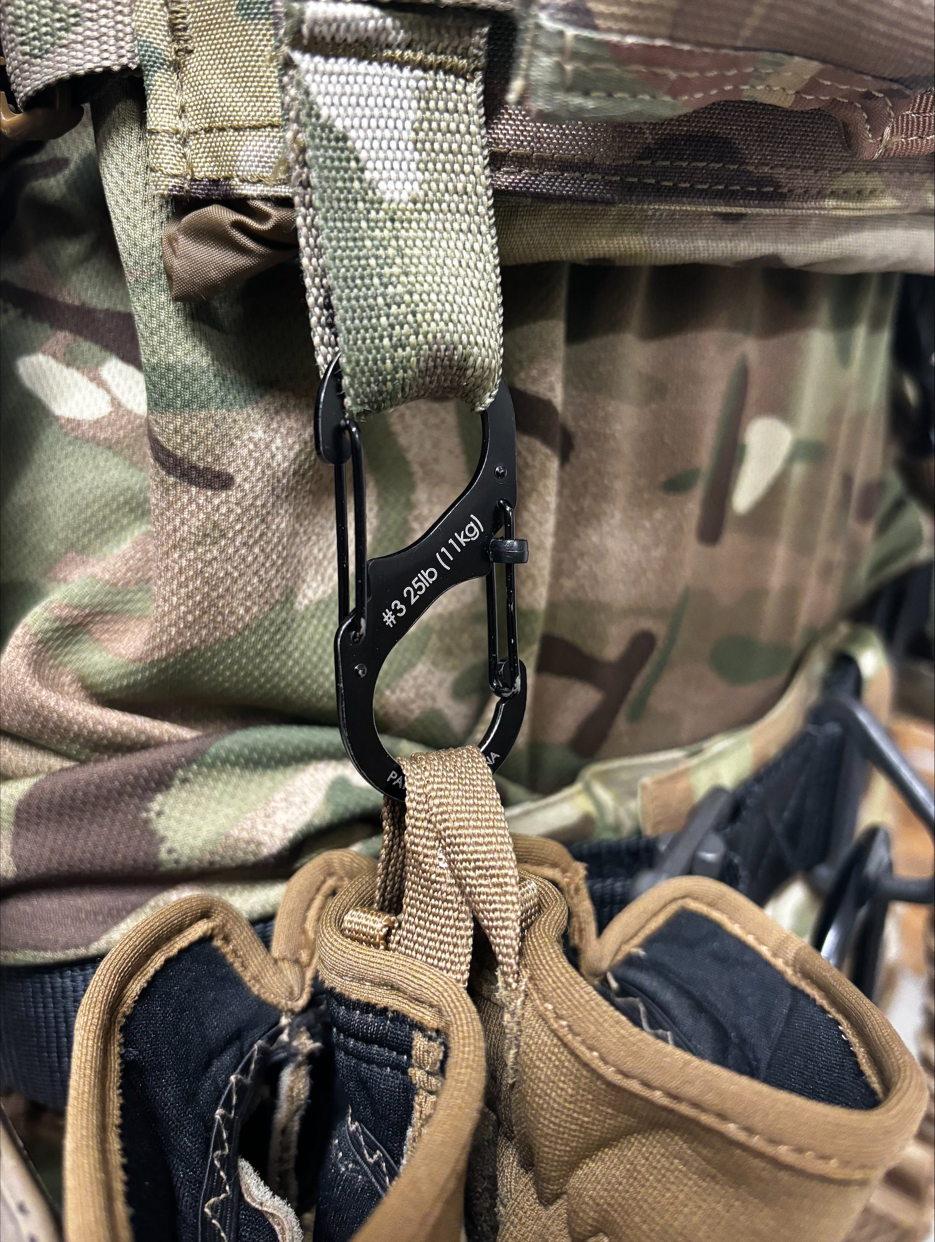 S-Biner® Dual Carabiner Stainless Steel - (Size 3)