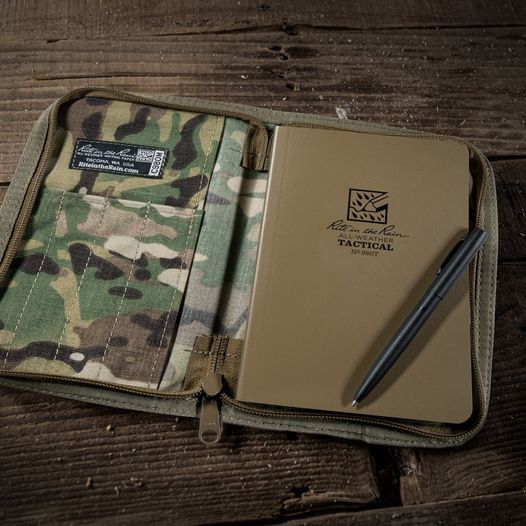 RITR All Weather Tactical Waterproof Field Book 980T - Coyote Tan